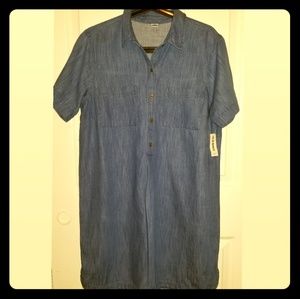 Old Navy Chambray Denim Dress